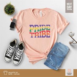 pride tribe shirt lgbtq shirt pride month shirt gay pride t-shirt butterfly rainbow shirt equality shirt lgbtq gift gay