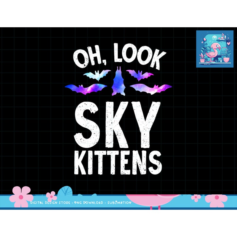 Bat Lover, Funny Bat, Sky Kittens, Cute Bats, Halloween png, sublimation copy.jpg