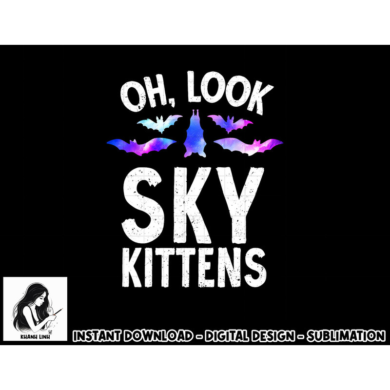 Bat Lover, Funny Bat, Sky Kittens, Cute Bats, Halloween png, sublimation copy.jpg