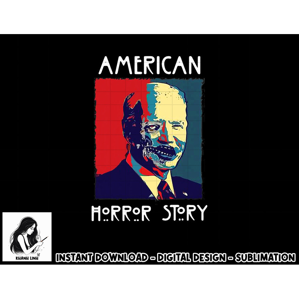 Biden Horror American Zombie Story Halloween Retro Vintage png, sublimation copy.jpg