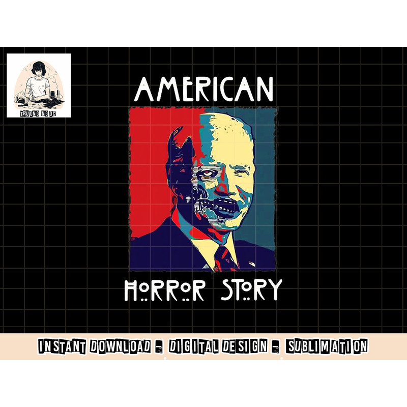Biden Horror American Zombie Story Halloween Retro Vintage png, sublimation copy.jpg