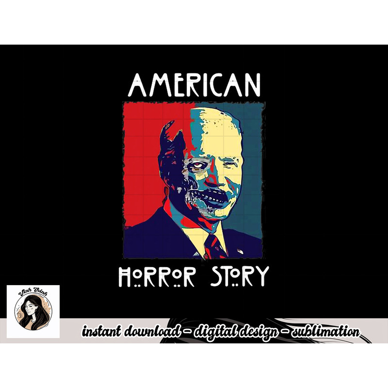 Biden Horror American Zombie Story Halloween Retro Vintage png, sublimation copy.jpg