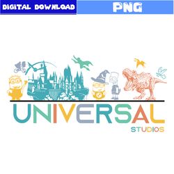 Universal Studios 2023 Png, Disneyland Png, Minion Png, Macgic Kingdom Png, Hogwats Png, Disney Png
