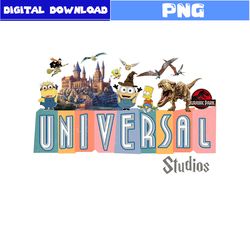 universal studios png, disneyland png, magic kingdon png, jurassic park png, minion png, dinosaur png, disney png