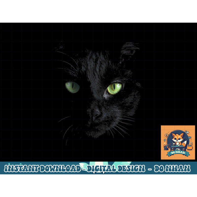 Black Cat with Green Eyes png, sublimation copy.jpg