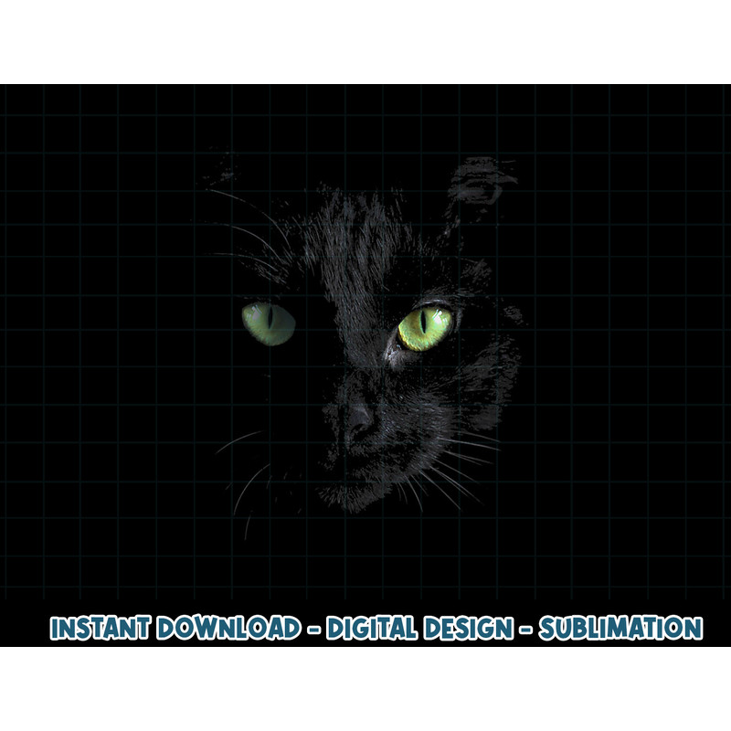 Black Cat with Green Eyes png, sublimation copy.jpg