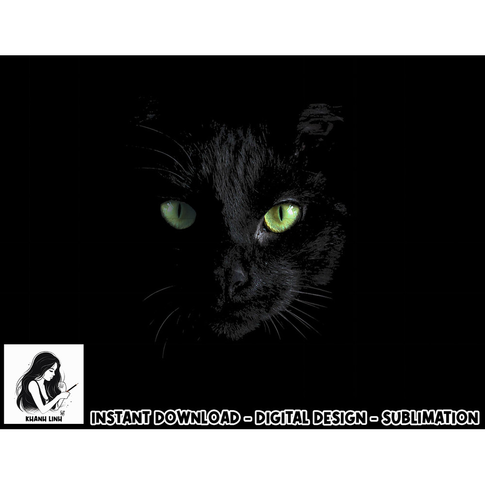 Black Cat with Green Eyes png, sublimation copy.jpg