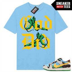 Chunky Dunky Dunks Sneaker Match Tees Baby Blue 'God Did'