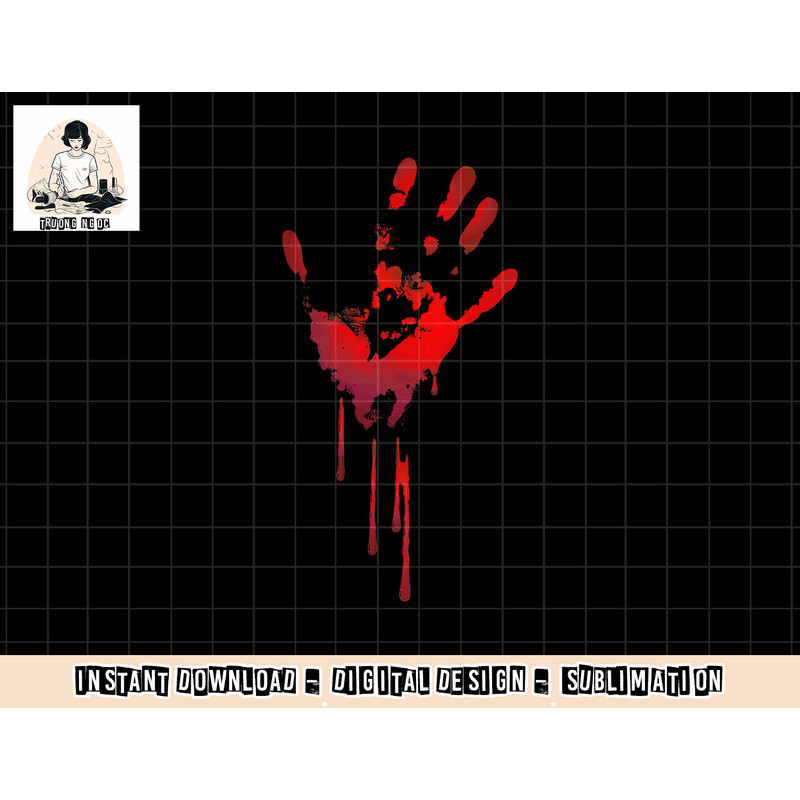 bloody hand Horror Blood creepy Halloween png, sublimation copy.jpg
