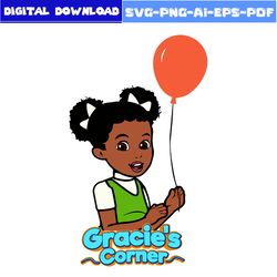 gracie's corner svg, gracie's corner girl svg, gracie's svg, cartoon svg, girl svg, png pdf eps dxf digital file