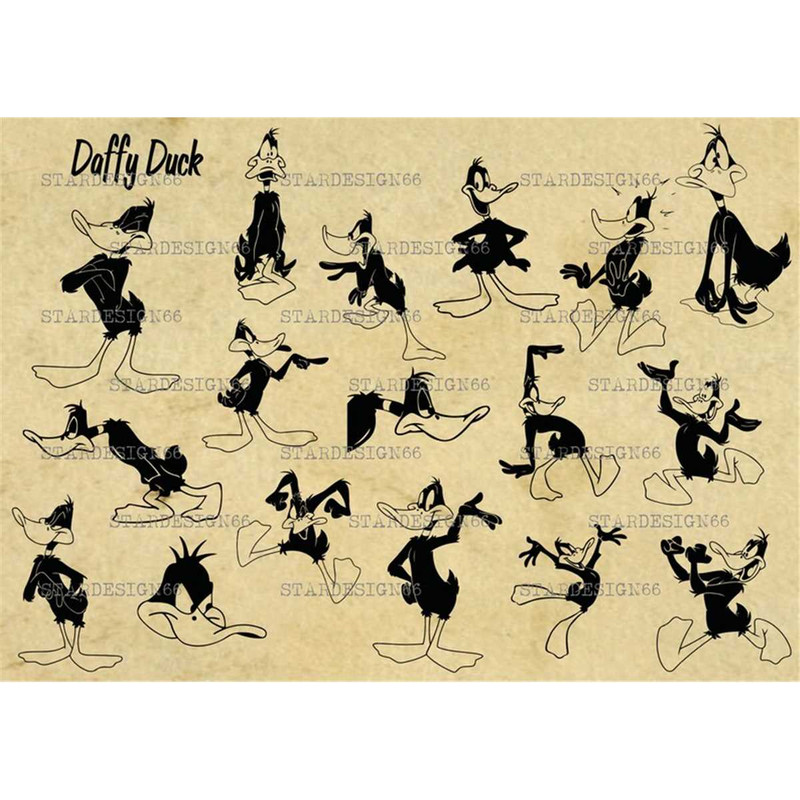 MR-67202320522-digital-svg-png-jpg-duffy-duck-clipart-vector-silhouette-image-1.jpg
