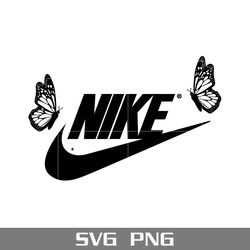 nike butterfly logo svg, nike svg, butterfly svg, nike butterfly silhouette svg, png digital file