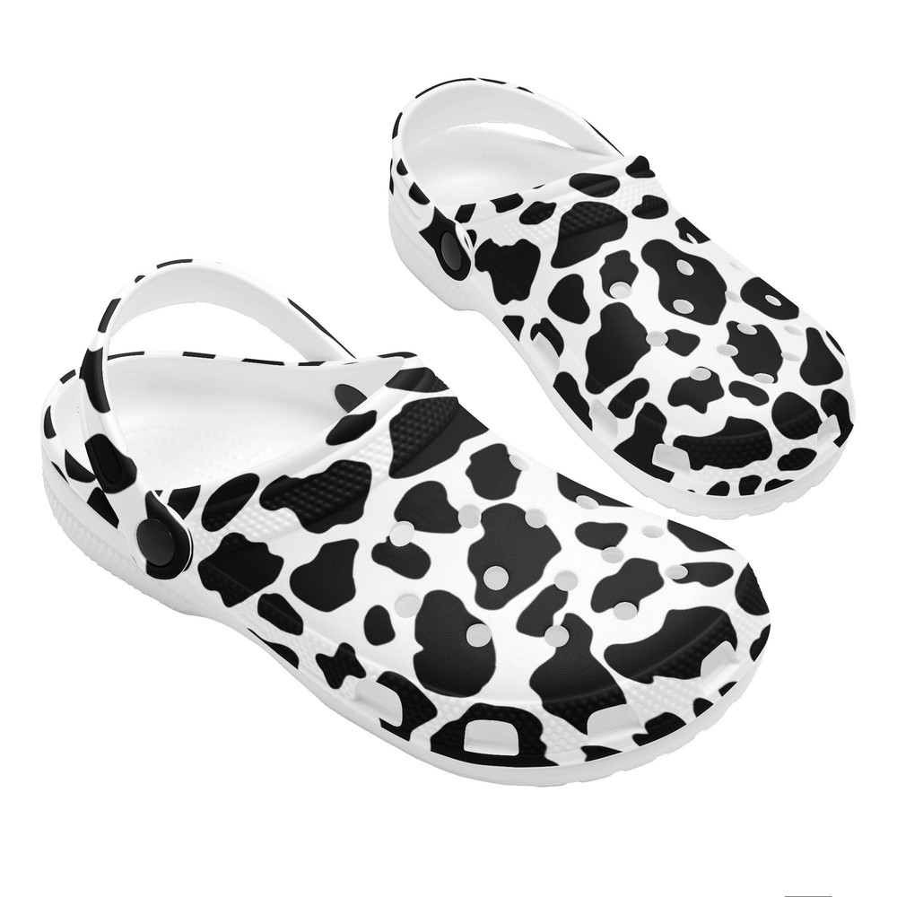 Women's Shoes Cow Print Clogs Comfort Shoes Footwear Gift for Her Casual Shoes Woman Shoes Womens Shoes Clogs Slip on Shoes Gift for Friend-1.jpg