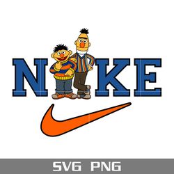 nike ernie and bert svg, nike logo svg, ernie and bert svg, nike sesame street svg, png digital file