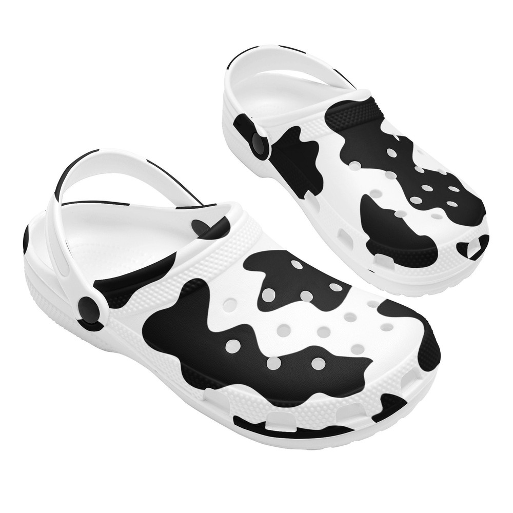 Women's Shoes Cow Print Clogs Comfort Shoes Footwear Gift for Her Casual Shoes Woman Shoes Womens Shoes Clogs Slip on Shoes Gift for Friend-2.jpg