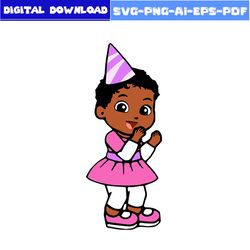 baby gracie's corner birthday svg, gracie's corner girl svg, gracie's corner svg, gracie's svg, girl svg, cartoon svg