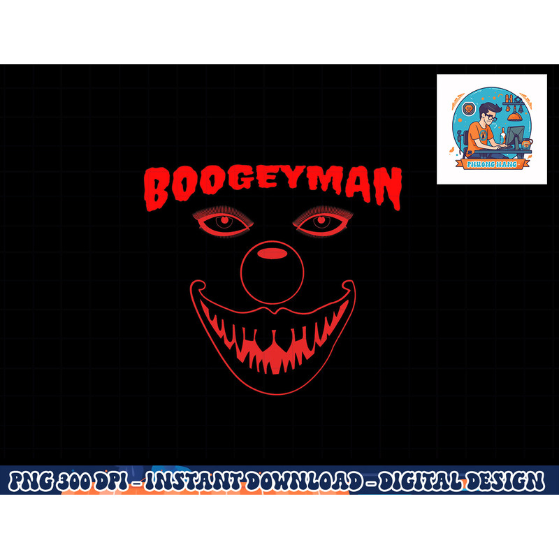 Boogeyman Funny Creepy Clown Halloween Costume png, sublimation copy.jpg
