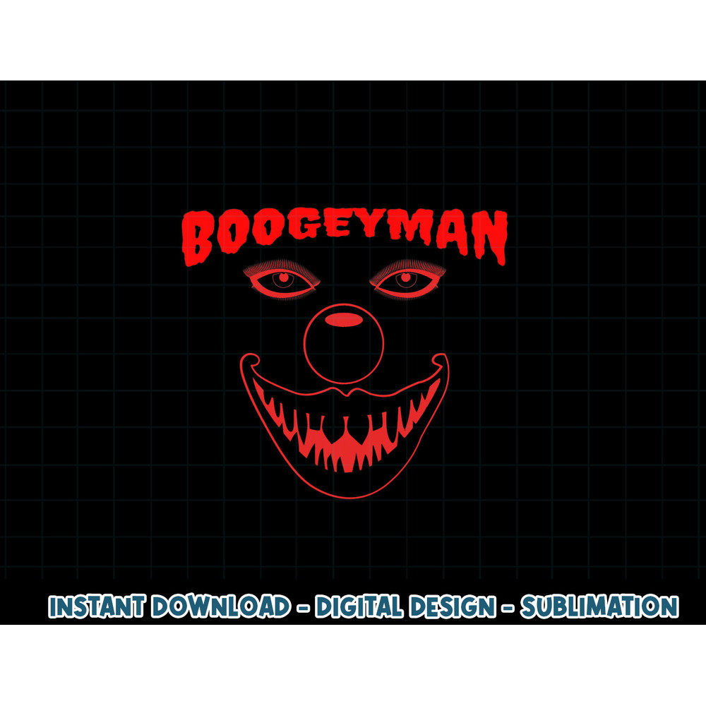 Boogeyman Funny Creepy Clown Halloween Costume png, sublimation copy.jpg