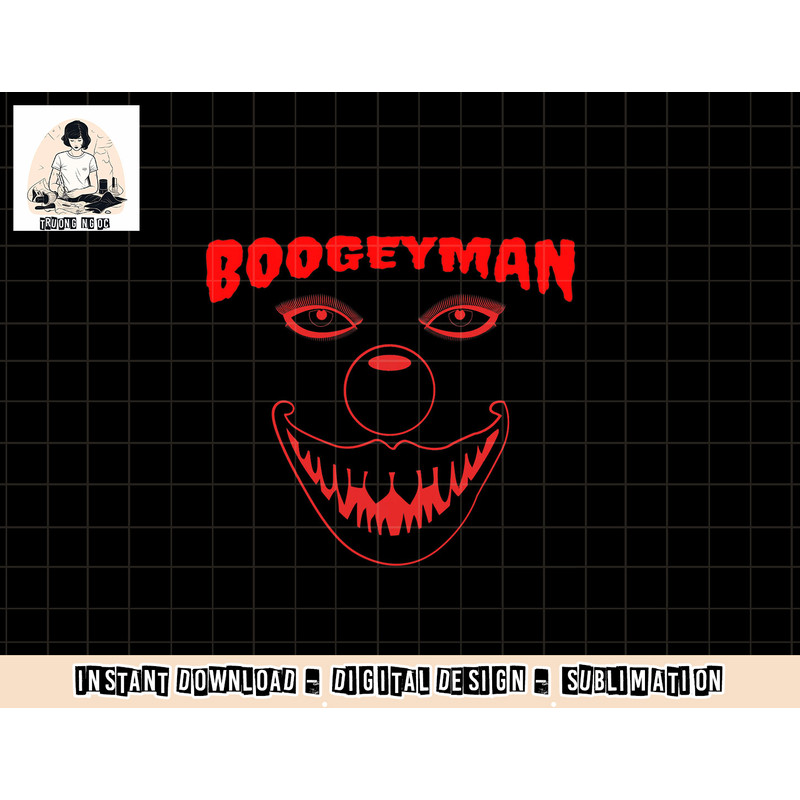 Boogeyman Funny Creepy Clown Halloween Costume png, sublimation copy.jpg