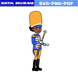 marching band gracie girls svg, gracie svg, gracie's corner svg, gracie's svg, girl svg, cartoon svg