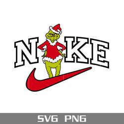 nike grinchmas svg, nike logo svg, grinch christmas svg, nike christmas logo svg, png digital file