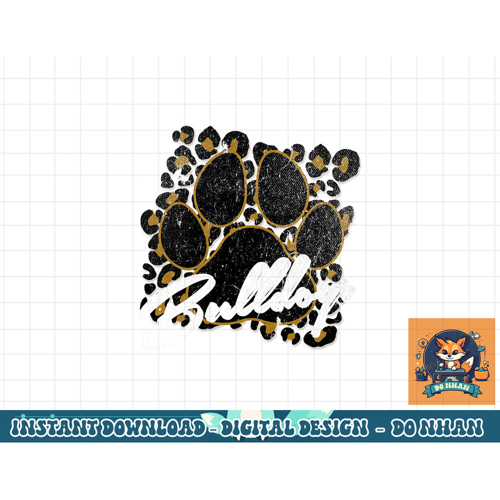 bulldogs gold black cheetah school sports fan team spirit  copy.jpg