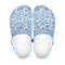 Funny light blue chicken rooster clogs slippers, crocs shoes farm animals, peasant shoes, beach slippers, hole slippers.jpg