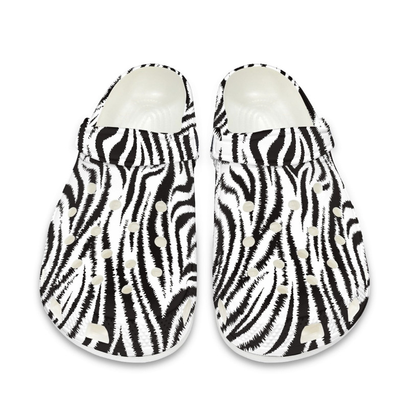 Black Leopard Print Crocs Shoes , Animals Slippers , Personalized Name Shoes , Leopard Lover Gift Ideas , EU Size 36-48.jpg