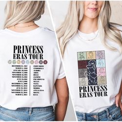 princess eras tour t-shirt, eras merch, taylor concert shirt, disney princess shirt, midnights shirt, speak now shirt