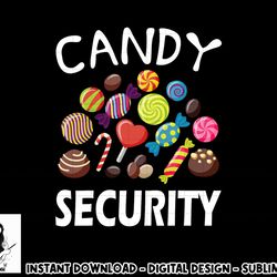 candy security halloween costume party png, sublimation copy