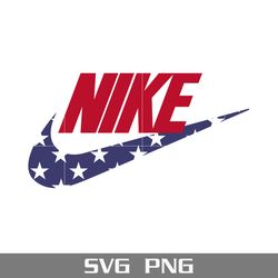 nike swoosh 4th of july svg, nike logo svg, 4th of july svg, png digital file