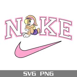 lola bunny nike svg, nike logo svg, lola bunny svg, png digital file