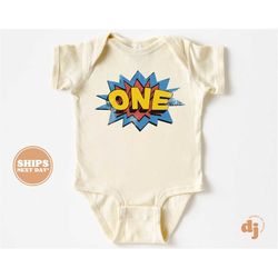 1st birthday onesie - gender neutral 1st birthday bodysuit - birthday onesie 5742