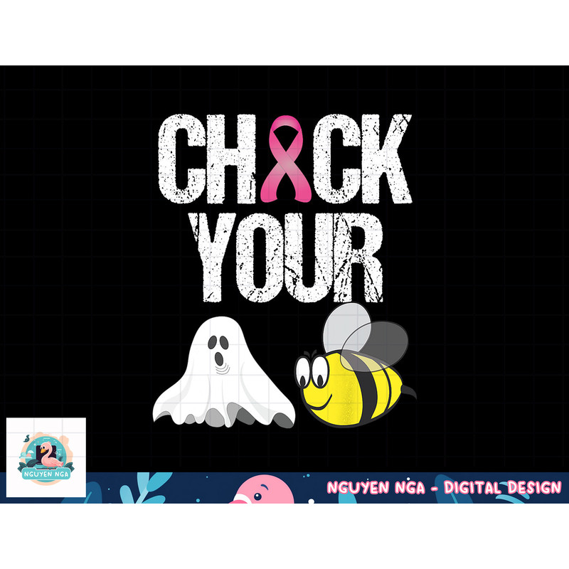 Check Your Boo Bees Shirt Funny Breast Cancer Halloween Gift png, sublimation copy.jpg