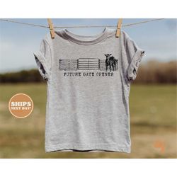 kids summer shirt - future gate opener kids retro tshirt - summer retro natural infant, toddler, youth & adult tee 5685