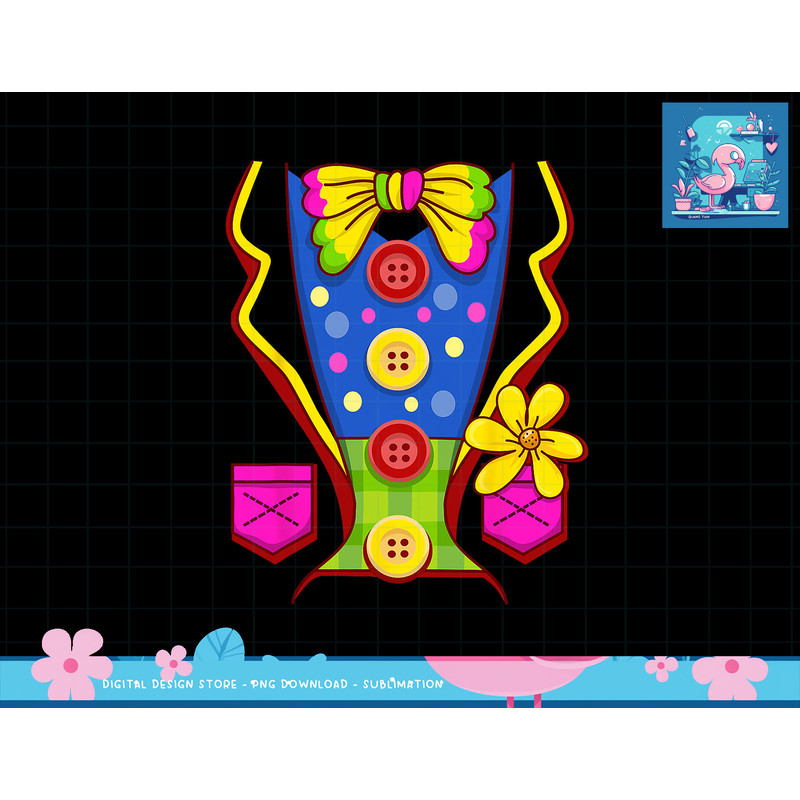 Clown Costume for Kids Men Women- Halloween Outfit - Circus png, sublimation copy.jpg