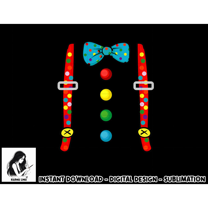 Clown Costume Halloween Funny Circus Clown DIY Costume png, sublimation copy.jpg