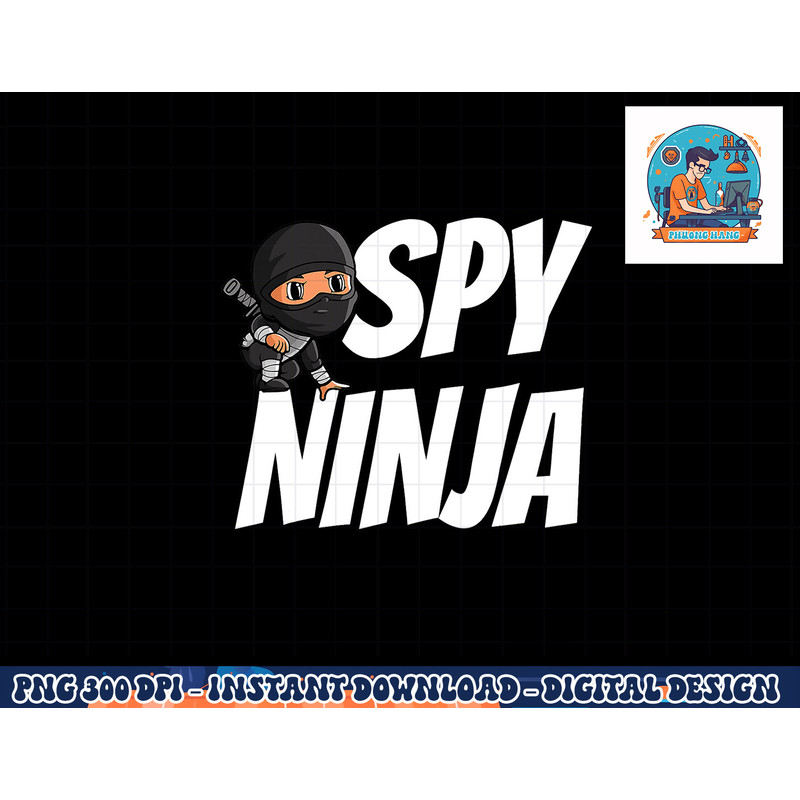 Cool Spy Gaming Ninja Gamer Boy Girl Kids Gaming Halloween png, sublimation copy.jpg