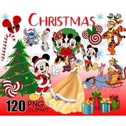 christmas mickey mouse clipart, kids holiday png, minnie mouse christmas clip art, winnie pooh printable, holiday prince