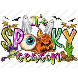 It's Spooky Season Png Designs, pumpkin sublimation designs downloads, Spooky Sublimation, Happy Halloween, Digital Down