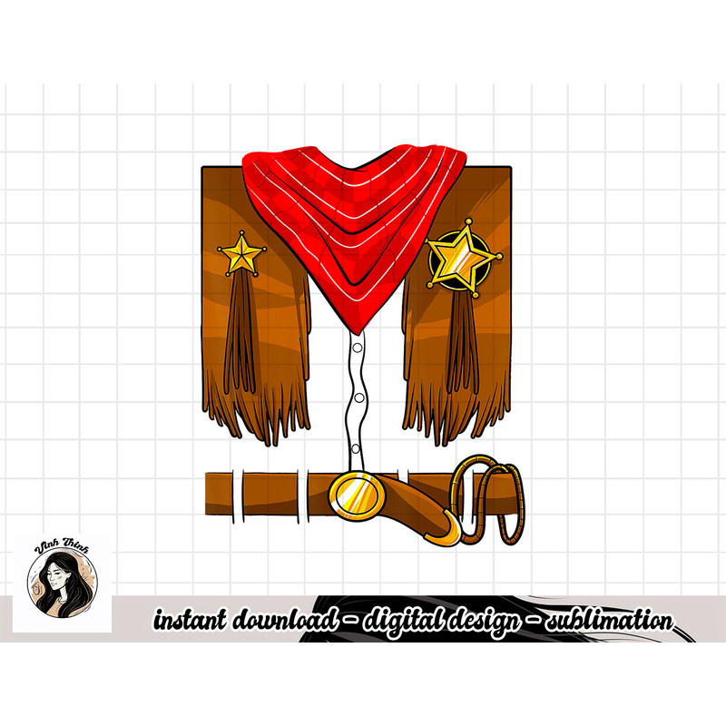 Cowboy Costume Boys Cowgirl Girls Halloween Toddler Kids png, sublimation copy.jpg