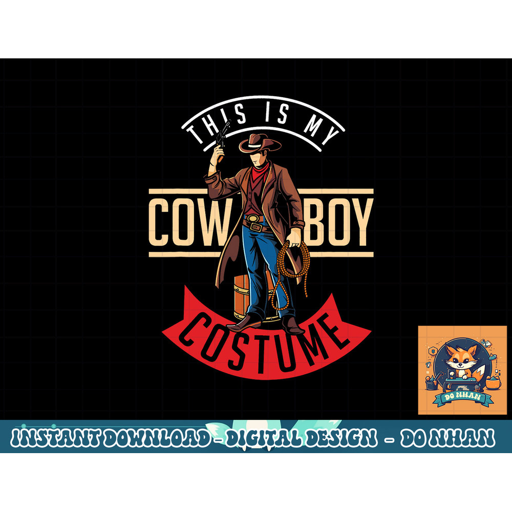 Cowboy Costume Halloween Western Gift Idea Cowboy png, sublimation copy.jpg