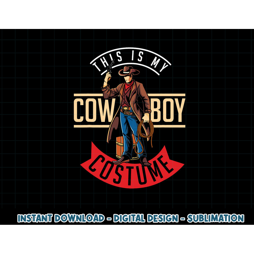 Cowboy Costume Halloween Western Gift Idea Cowboy png, sublimation copy.jpg