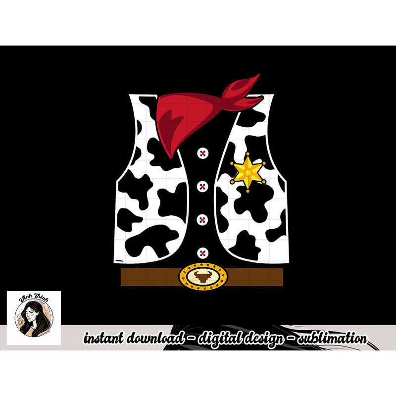 Cowboy Vest Western Sheriff Costume Cool Easy Halloween Gift png, sublimation copy.jpg