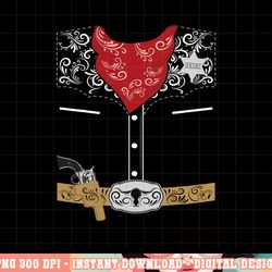 cute boys western sheriff costume for kids easy halloween png, sublimation copy