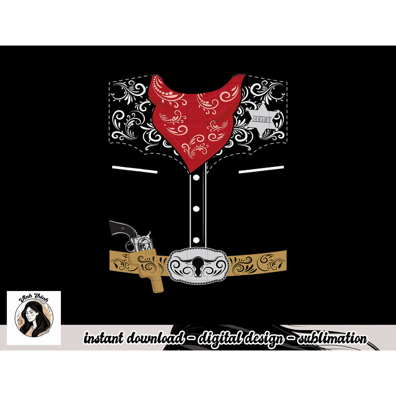 Cute Boys Western Sheriff Costume For Kids Easy Halloween png, sublimation copy.jpg
