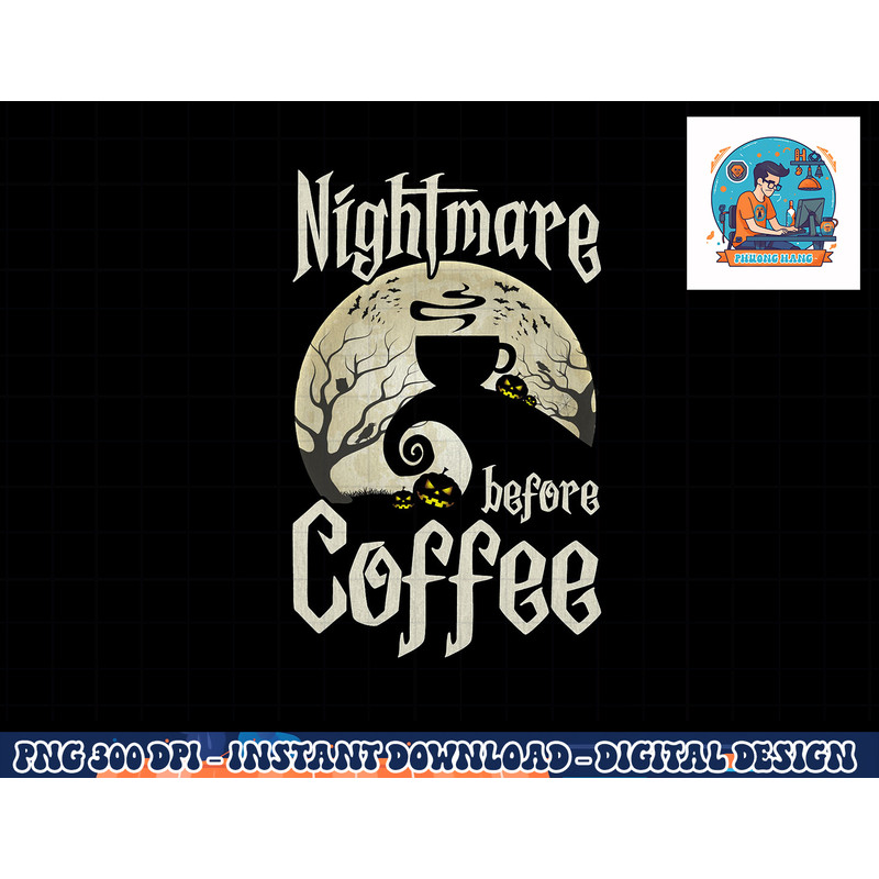 Cute Nightmare Before Coffee Halloween Shirt Funny Mug Gift png, sublimation copy.jpg