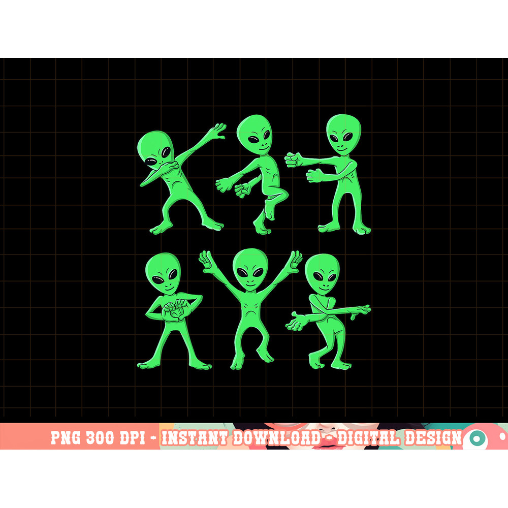 Dancing Aliens Dance Challenge Boys Girls Kids Halloween png, sublimation copy.jpg