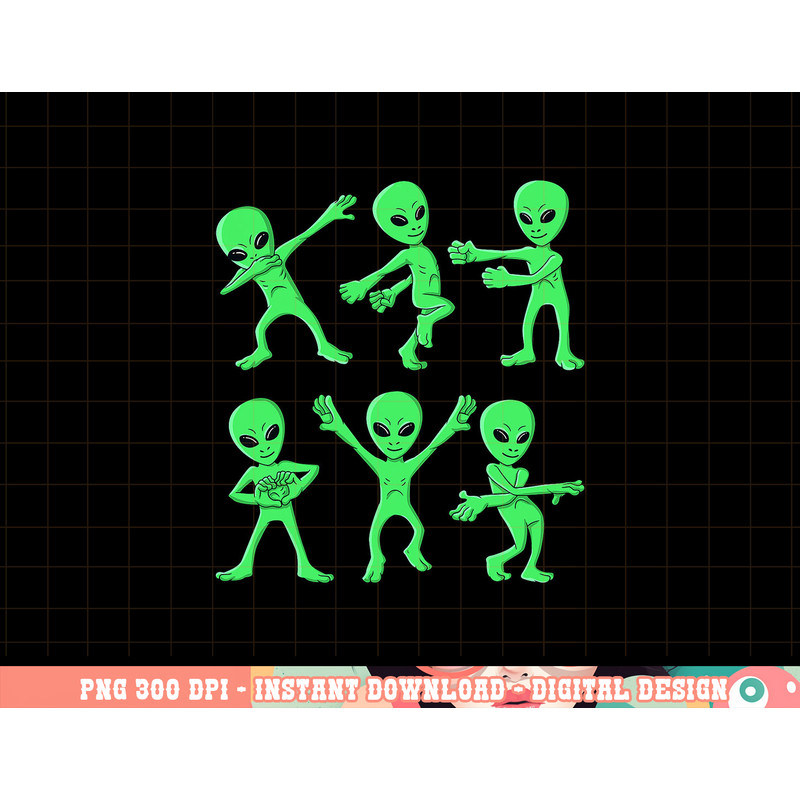 Dancing Aliens Dance Challenge Boys Girls Kids Halloween png, sublimation copy.jpg