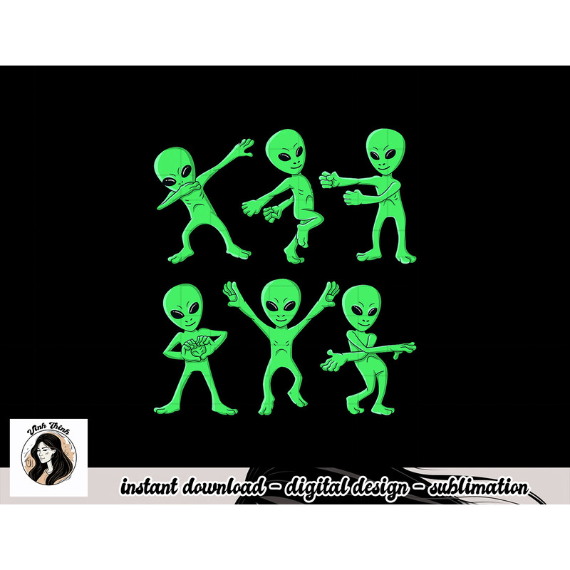 Dancing Aliens Dance Challenge Boys Girls Kids Halloween png, sublimation copy.jpg